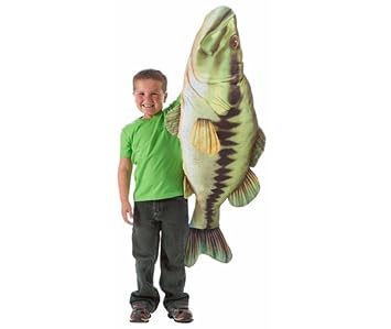 Buy Huge Stuffed Bass Fish Giant Pillow 55 Online At Low