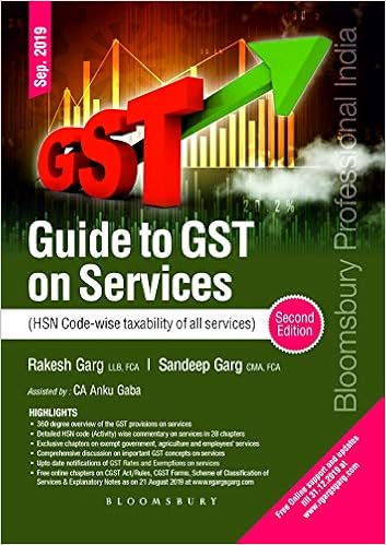 Guide to GST on Services – (HSN Code wise taxability of all services) 