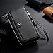 iPhone 6s Case,iPhone 7 Case,for iPhone 8 Case, iPhone6 iPhone7 iPhone8 Girls/Men/Women Wallet Leather Detachable Magnetic Case Purse Clutch Removable Case with Black Flip Credit Card Holder Cover
