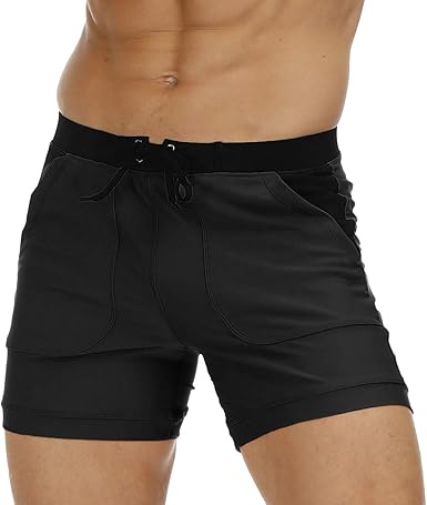 boxer brief swim trunks