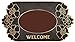 Doormat Indoor Outdoor Mats Rugs - Entrance Outside Inside Non-Slip Entry Rug Floor Mats, Gray Scraper Rubber Backing Funny Welcome Entry Mat for Back Door Use, Utility Mats for Dogs Muds Shoes