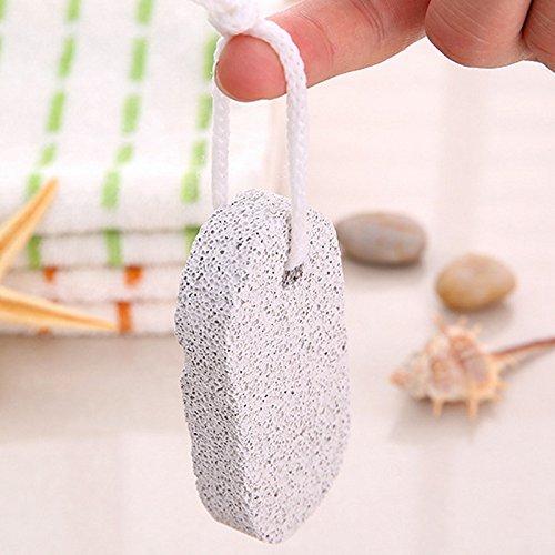 Double Sided Pumice Stone 100% Pedicure Tool - Best Callus Remover And Foot Scrub from Lava Rock Exfoliates Feet & Smooths Skin