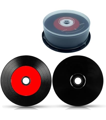 Amazon.com: 100 Pack Ridata Black CD-R 48X 700MB 80M Shiny Silver