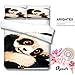 Arightex Sleep Panda Bedding Vintage Panda Bear Duvet Cover Wildlife Bed Sets 3 Pcs Animal Bedding for Teens (Twin)