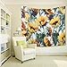 ARFBEAR Sunflower Tapestry, forever wall hanging warm golden yellow and green wall and home decor 59x51 Inches