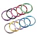 PandaHall 10 Rolls Aluminum Craft Wire 15 Guage Flexible Artistic Floral Colored Jewely Beading Wire for DIY Jewelry Craft Making Each Roll 16 Feet, Random Color