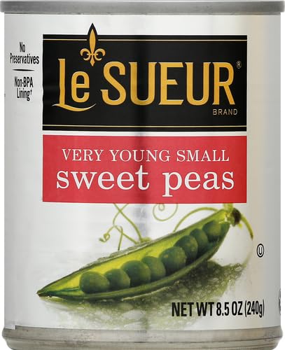 LE SUEUR VERY YOUNG SMALL SWEET PEAS, 8.5 OUNCE