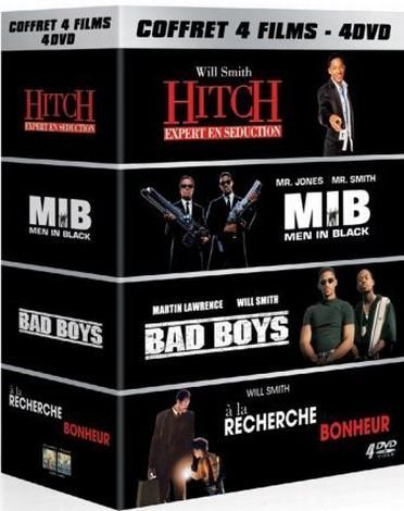 Coffret Will Smith - Hitch + Mib + Bad Boys + À La Recherche Du Bonheur