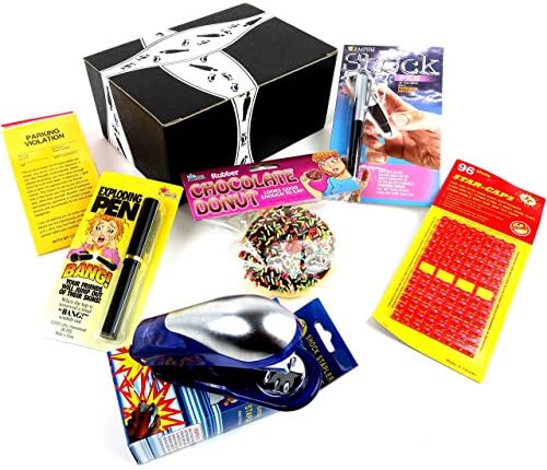 Mess With Your Boss: Prank BlackTie Box (6 Items Total)