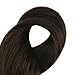Full Shine Clip on Hair Extensions for Women 12 Inch Short Dark Brown Clip in Hair Extensions for Short Hair 7 Pieces 95 G
