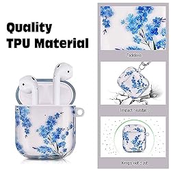 QINGQING Compatible with AirPods Case, Cute Printed