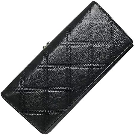 Women Leather Wallet Coin Bag Card Holders Long Fashion Hasp Wallets,Black