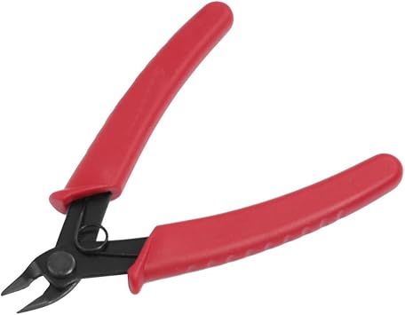 Amazon Uxcell ニッパー ワイヤケーブルのカッター 電線ニッパー ストリッパー レッド 強力ニッパ