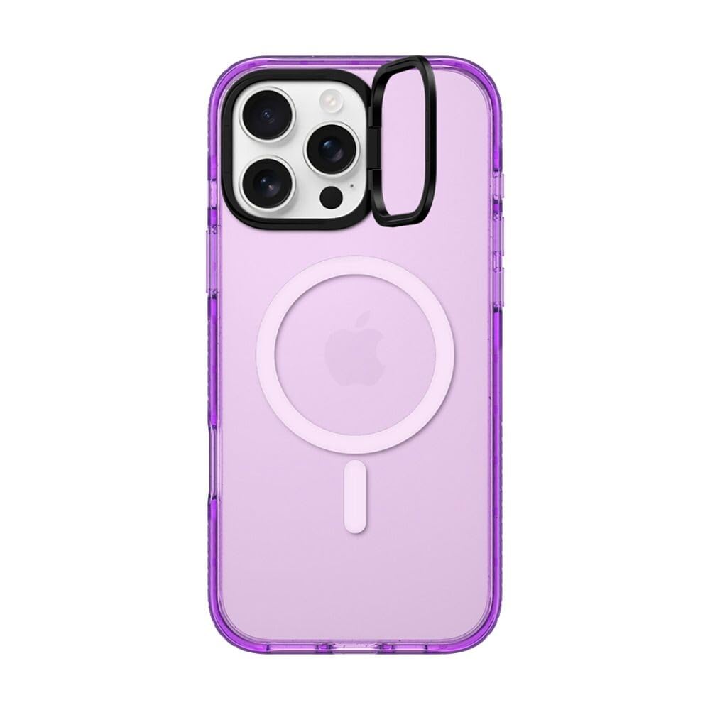 CASETiFY Impact Ring Stand iPhone 16 Pro Max Case [Kickstand / 6.6ft. 3X Military Grade Drop Protection/Compatible with Magsafe] - Purple — image 1
