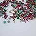 500 Pcs Mixed Color 4.5mm Mini Brads DIY Paper Craft Stamping Scrapbooking New