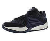 NIKE Men's Basketball Shoe, Black Black Dk Smoke
