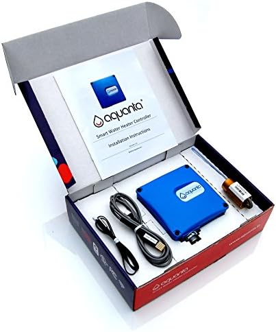 Aquanta Networked Water Heater Controller With Leak Sensor