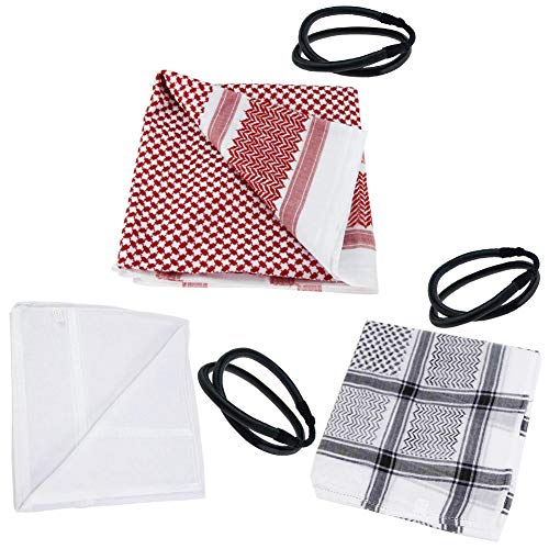 Arab Kafiya Keffiyeh Head Scarf for Men with Aqel Egypt Ubuy