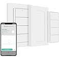 Wireless Zigbee Smart Button, 4-Way Remote Control Button Switch for Smart Home Devices, Scene Controller, Compatible with Home Assistant, Homey, Hubitat, Requires Zigbee Hub