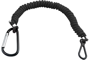 Boat Key Lanyard Fit Most Marine Outboard, Replace 8M0092850 Boat Engine Stop Kill Switch Emergency Safety Cut Off Cord (Blac