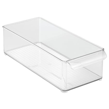 iDesign 73830EU Kühlschrank und Gefrierboxen, Tiefe Aufbewahrungsbox, durchsichtig