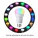 LAKES LED Smart WiFi Light Bulb, 7W (60W Incandescent Equivalent), RGB Multicolor Compatible with Alexa Google Home Assistant, Decorative Lamp for Christmas, Halloween, Festival, Party, Pack of 1