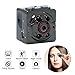 Mini Spy Camera, Tangmi Hidden Camera 1080P HD Spy Hidden Camera Portable Tiny Camera With Night Vision & Motion Detection, Nanny Camera-Black