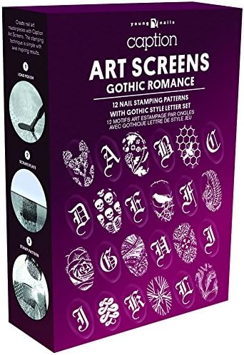 Caption Nail Polish Gothic Romance Stamping Kit