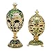 Design Toscano The Petroika Collection Enameled Eggs: Set of Elena & Larissa