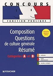 Composition, questions de culture générale, résumé