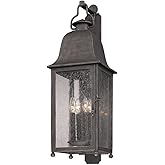 Troy Lighting Larchmont-4 Light Outdoor Wall Lantren-10 Inches Wide by 31.5 Inches High