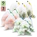 Reusable Mesh Produce Bags - Set of 9, Premium Mesh Bags Washable, See Through, Tare weight label , Keep fruits, vegetables & grocery bag ,Organize household, Large, Medium & Small, By Suppaware