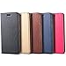 B BELK Case for iPhone X, Premium Leather [Ultra Slim] Flip Wallet Cover Case [Stand Feature] [Card Slots] [Magnetic Closure] Black