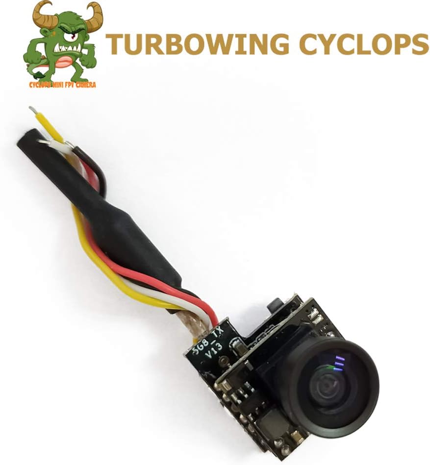 Turbowing V13 Micro Aio 700tvl Camera Only 3.2g 5.8ghz 25mw Fpv Transmitter With Dipole Brass Antenna Combo For Fpv Quadcopter Drone