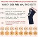Copper Knee Sleeve for Support and Compression 4XL