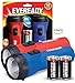 Eveready LED Flashlight Multi-Pack, Bright Flash Light, Durable and Easy-to-Use, Perfect Flashlights for Camping Accessories, Emergency, Survival Kits, Safe Flashlights for Kids, Batteries Included primary