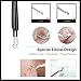 Blackhead Remover Tweezer Kit, ElleSye 3pcs Skin-safe Acne Removal Tool Set, Stainless Steel Double-ended Pimple Comedone Extractor, Whitehead Blemish Zit Removal Tool, Metal Case