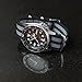 Archer Watch Straps | Nylon NATO Straps | Choice of Color and Size (Black/Gray, 22mm)
