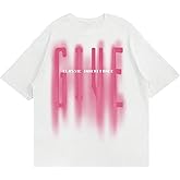 SOLY HUX Men's Letter Graphic T Shirt Short Sleeve Round Neck Tee Summer Shirt Streetwear Tops