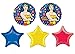 Wonder Woman Balloon Bouquet - 5 Foil Balloons Bundle