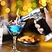 Cooking Torch, Chef Lighter Flame Gun Tool, Kitchen Culinary Refillable, Adjustable Flame and Safety Lock, Creme Brulee Torch for BBQ, Baking, DIY, Soldering (Gas Not Included)
