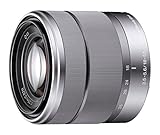 Sony Alpha SEL1855 E-mount 18-55mm F3.5-5.6 OSS Lens (Silver)