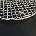 Chris-Wang 1Pack Multi-Purpose Round Stainless Steel Cross Wire Steaming Cooling Barbecue Rack/Carbon Baking Net/Grill/Pan Grate with Legs(6.5Inch Dia)