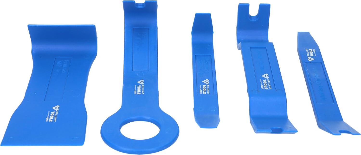 BRILLIANT TOOLS BT511035 Trim Wedges Set, 5 Pieces [Powered by KS Tools]