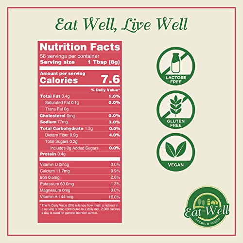 Eat Well Sumac Spice Powder 16 oz Bulk Extra Large Size Ground Sumac