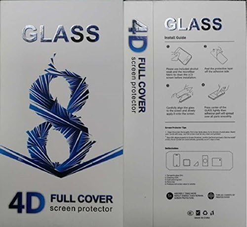 Samsung Galaxy Note 8 9H 4D Full Coverage Curved Ultra Thin 0.26mm Ultra Clear HD Anti Explosion, Finger Print, Scratch. Bubble Free Touch Sensitive Anti Glare Premium Glass &amp; Glue[Black]