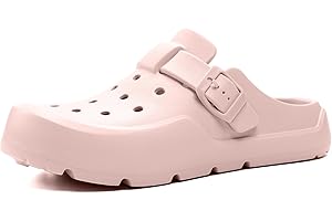 GETOEU Clogs for Women Slide Sandals Comfortable Ease of Slip-On Clogs with Arch Support Slip Resistant Clog Sandals Recovery Pillow Slides