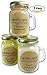 Candlecopia Tranquility 3-Pack Scented Soy Candles - Includes Sweet Patchouli, Indian Sandalwood & Egyptian Amber - 80+ Hours Burn Time in Three 5 Ounce Mini Mugs with Lids