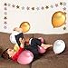 LeeSky Gold Pink Happy Birthday Banners,Tissue Paper Pom Poms Flower and Glitter Twinkle Star Garland -Birthday 1st Birthday Party Baby Shower Party Decoration Supplies