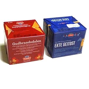 Gudbrandsdalen en Ekte Geitost 2x250g Brunost